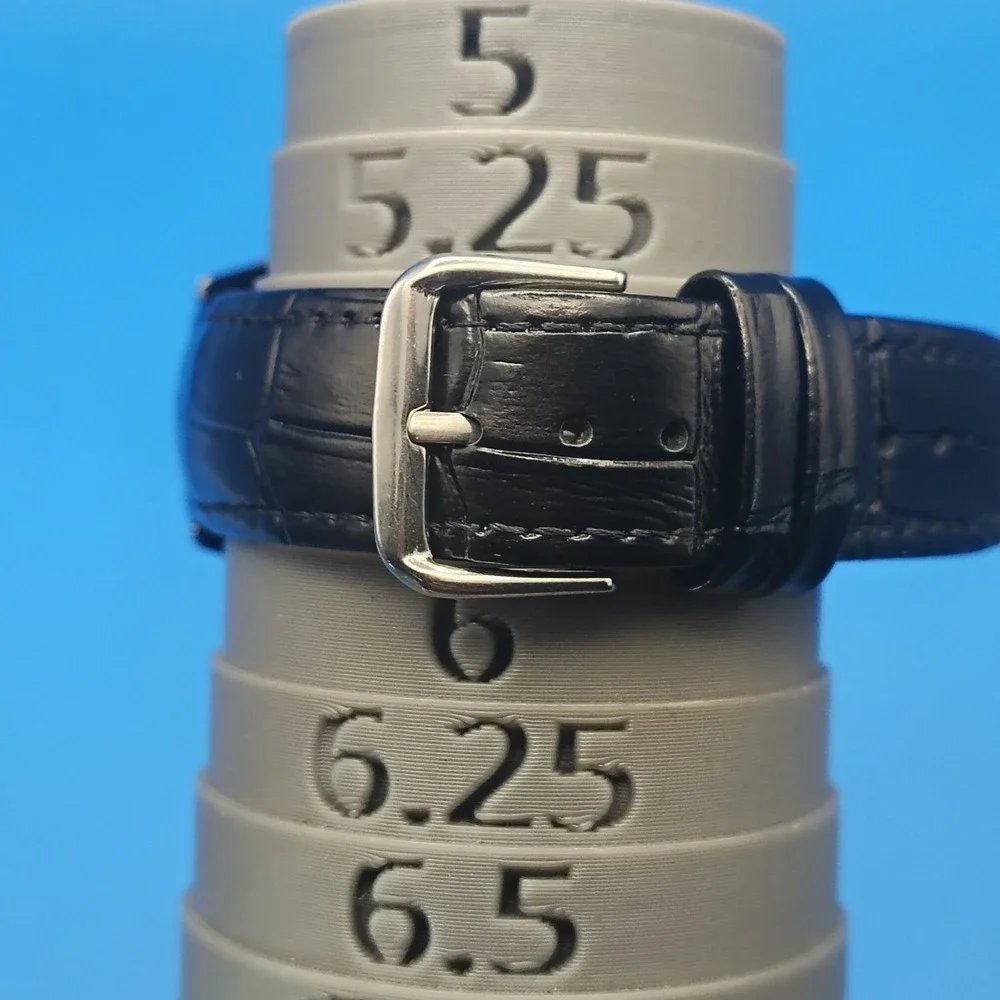 2018 Timex T46000‎ 40mm Mens Quartz Dress Watch Gun Metal New Strap Full Restore